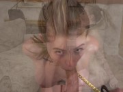 Busty model Chloe Wildd is feeling like such a whore on this leash