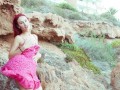 Ariel Ortiz walks through a cove, gets very horny and begins to masturbate publicly in the street