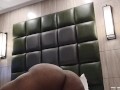 Horny Fat Ass Ebony Dry Humping, Riding Her Bed