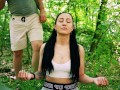 Freeuse Blowjob And Facial for Yoga Brunette