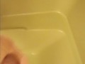 Cumming in the shower