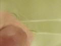 Cumming in the shower