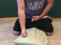 Pillow Humping Cumming & Pissing all over my Pillow and the carpeted floor