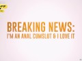 Breaking News: I'm An Anal Cumslut & I Love It.LaSirena69 / Brazzers