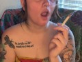 Sexy Solo Smoke Break Pt.2 (more on my OF)