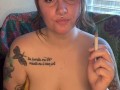 Sexy Solo Smoke Break Pt.2 (more on my OF)
