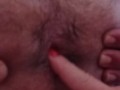Hairy Ass licking, asshole fingering and cock playing