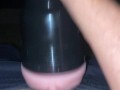 Fucking my fleshlight moaning mommy