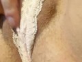 ASMR close up of pussy getting fucked by huge hard cock.  Milf has multiple gushing orgasms.