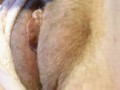 ASMR close up of pussy getting fucked by huge hard cock.  Milf has multiple gushing orgasms.