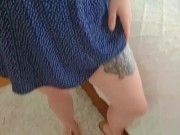 Goddess Bedroom Voyeur - Sun Dress Sandals Tease