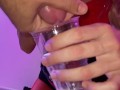 STRAPON & PISS ENEMA for DIAPERED SISSY husband