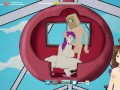 Fuckerman Lewd Park #2 - Fucking in a ferris wheel with a busty woman - Jazziuu - Gameplay