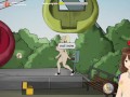 Fuckerman Lewd Park #2 - Fucking in a ferris wheel with a busty woman - Jazziuu - Gameplay