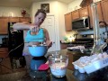 Make Cheesecake With Me Topless