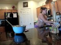Make Cheesecake With Me Topless