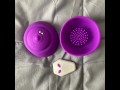 TOY TEST - Funzze Vibrating Nipple Suckers mature MILF bbw