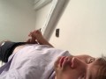 My roommates almost caught me masturbating