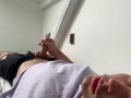 My roommates almost caught me masturbating