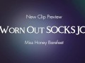 Worn Out SOCKS JOI. Femdom Foot Fetish. Verbal Humiliation. Foot Fetish. Feet in Cotton Socks