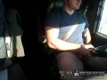 Trucker Jerking huge cock - Thor Johnson