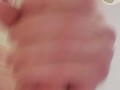 Close up of Rod Swift dick rubbing and cumming down on you