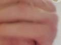 Close up of Rod Swift dick rubbing and cumming down on you