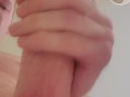 Close up of Rod Swift dick rubbing and cumming down on you