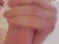 Close up of Rod Swift dick rubbing and cumming down on you