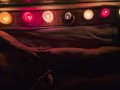 Sensual night masturbation with candles.