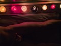 Sensual night masturbation with candles.