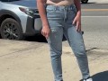 Publicly Soaking my Jeans, Walking Around Braless and Flashing