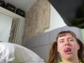 Big Mouth Teen Sucks Big Dick - Dental Gag Fetish - Jamie Stone