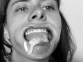 Dental Gag Fetish Trailer - Big Mouth Blowjob - Jamie Stone