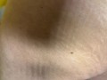 My pervert lover fuck my very hairy armpits and creampie inside them
