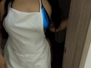 My boss fucks me hard in his apartment!!