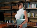 Lora Croft Adventures - Librarians Pussy she's not wearing panties