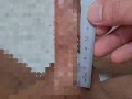 包茎チンポの大きさを図ったら...