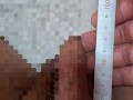 包茎チンポの大きさを図ったら...