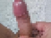 包茎チンポの大きさを図ったら...