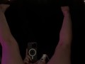 Pussy play and squirting on my mirror
