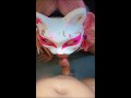 pink pussy cat sucks dick Cum in Mouth. Perfect Oral Creampie