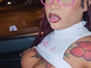Freaky Ebony TopNotch Cream Queen Cheats On Her Boyfriend And Squirts And Creams On Sneaky Link