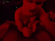 ¡la Hermanastra Accidentalmente Notó que Su Hermanastro Se Estaba Masturbando y Quiso Ayudarlo!