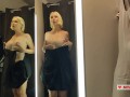 Try on haul transparent clothes, see through Try on haul , in the fitting room. Naked mycandyalice