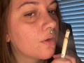 Smoke sesh with French inhale- full vid on OF