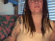 Smoke sesh with French inhale- full vid on OF