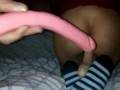 I tail my boyfriend with my toys pegging crossdresser sissy