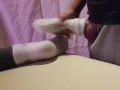 CUM Through my Worn SOCK