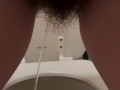 Hairy pussy college teen pissing compilation